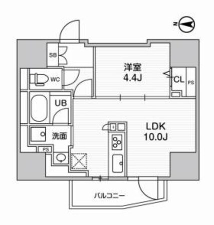 ディームス入谷Ⅰの物件間取画像